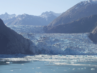 Tracy-Arm Glacier.